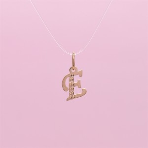 Auksinis pakabukas raidė " E " 085P11 Auksinis pakabukas raidė " E " 085P11