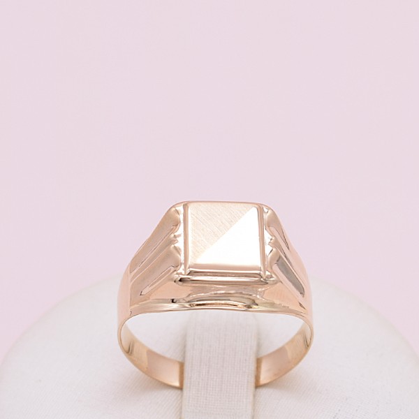 Vyriškas auksinis žiedas 21mm 221K07