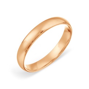 Auksinis vestuvinis žiedas "Comfort" 3mm
