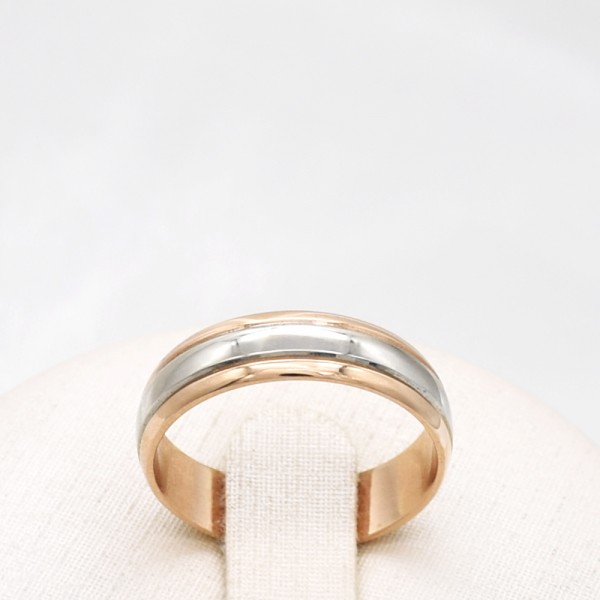 Auksinis vestuvinis žiedas "Classic" 5mm BK17348