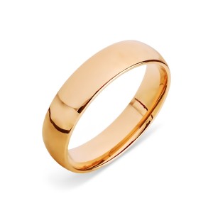 Auksinis vestuvinis žiedas "Comfort" 4mm