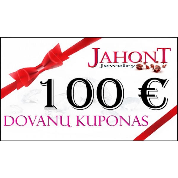 Dovanų kuponas 100 EUR