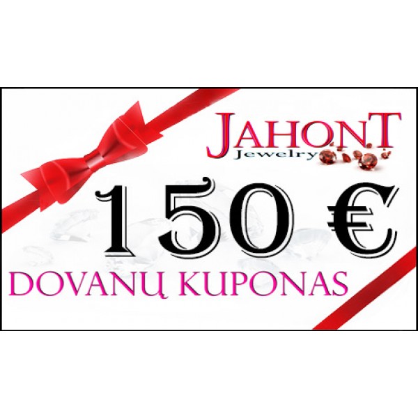 Dovanų kuponas 150 EUR