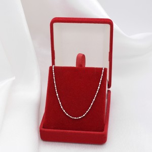 Sidabrinė grandinėlė "Bead" 50 cm Sidabrinė grandinėlė "Bead" 50 cm