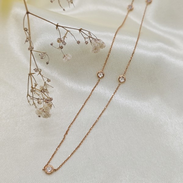 Auksinis Kolje su cirkoniais 211C26