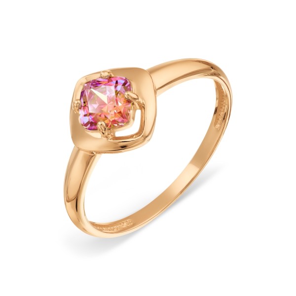 Auksinis žiedas su Swarovski Zirconia 16.5 mm  088K28 