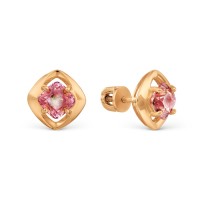 Auksiniai auskarai su Swarovski 085S15