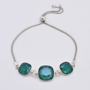 Sidabrinė apyrankė su Swarovski 151B02 Sidabrinė apyrankė su Swarovski 151B02