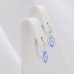 Sidabriniai auskarai su Swarovski 418S123 Sidabriniai auskarai su Swarovski 418S123