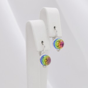 Sidabriniai auskarai su Swarovski 418S11 Sidabriniai auskarai su Swarovski 418S11