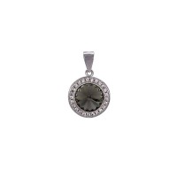 Sidabrinis pakabukas su Swarovski 128P67 Sidabrinis pakabukas su Swarovski 128P67