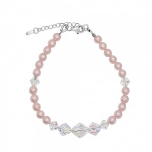Sidabrinė apyrankė su Swarovski 199B03 Sidabrinė apyrankė su Swarovski 199B03