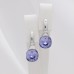 Sidabrinis komplektas su Swarovski 414S06 Sidabrinis komplektas su Swarovski 414S06