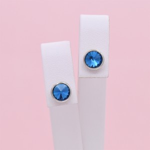 Sidabriniai auskarai su Swarovski 188S48 Sidabriniai auskarai su Swarovski 188S48