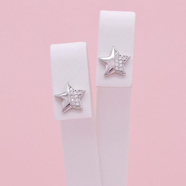 Sidabriniai auskarai su cirkoniais 174S74