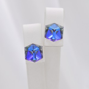 Sidabriniai auskarai su Swarovski 199S33 Sidabriniai auskarai su Swarovski 199S33