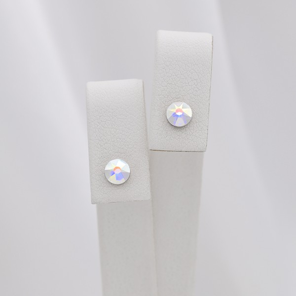 Sidabriniai auskarai su Swarovski 199S40