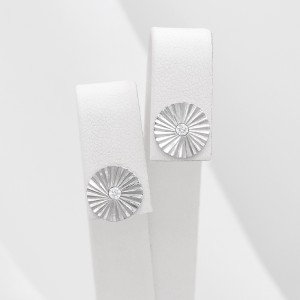 Sidabriniai auskarai su cirkoniu 435S05 Sidabriniai auskarai su cirkoniu 435S05