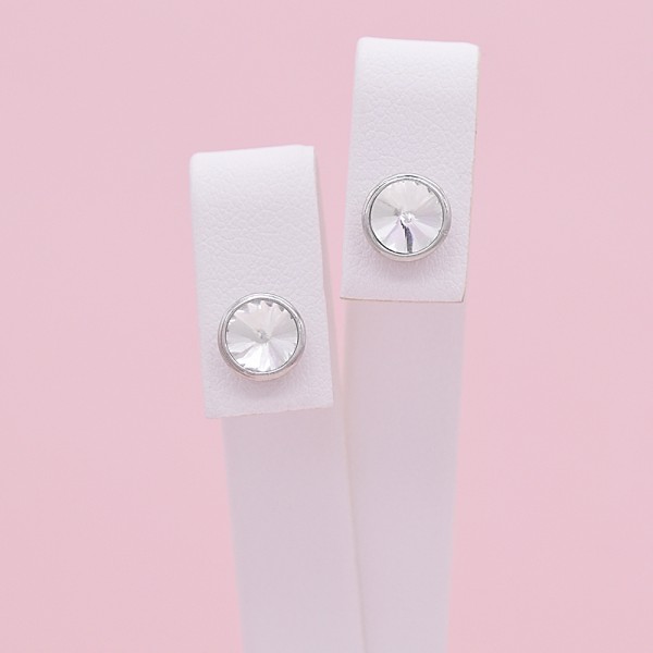 Sidabriniai auskarai su Swarovski 174S47