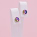Sidabriniai auskarai su Swarovski 174S46 Sidabriniai auskarai su Swarovski 174S46