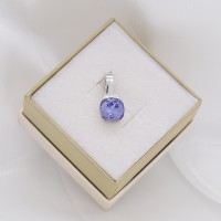 Sidabrinis pakabukas su Swarovski 414P02 Sidabrinis pakabukas su Swarovski 414P02