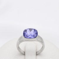Sidabrinis žiedas su Swarovski 414K03 Sidabrinis žiedas su Swarovski 414K03