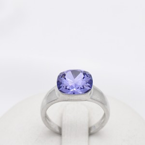 Sidabrinis žiedas su Swarovski 414K03 Sidabrinis žiedas su Swarovski 414K03